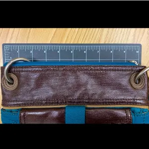 Fossil turquoise Crossbody purse bag thumbnail 9