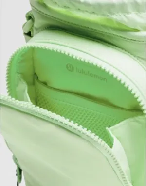 Lululemon Lime / Rainforest Green Crossbody Water Bottle with Front Pocket thumbnail 8