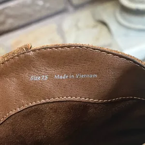 Dolce Vita Solow Suede Pointed Toe Cowboy Western Boots Suede Brown Tan 7.5 thumbnail 10