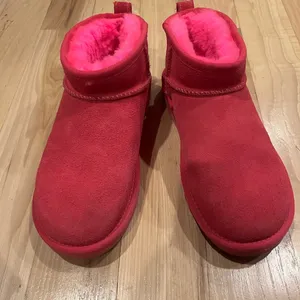 UGG - Hot Pink Ultra Mini Boots. Size 6! thumbnail 6