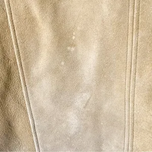 Reformation Veda Lincoln‎ Suede Jacket Oat Distressed Leather XS NWT thumbnail 8