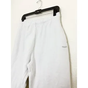 Aritzia TNA Cozy Fleece Mega Sweatpants Size Small White Jogger thumbnail 8