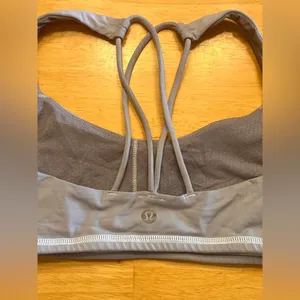 Gray Women's Sports Bra thumbnail 2