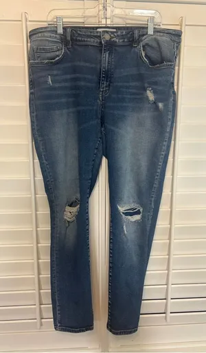 Vervet Skinny Leg Jeans Size 18 thumbnail 1