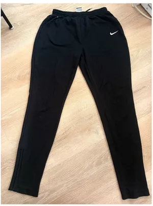 Nike Women’s Dri-FIT Black Zip-Ankle Track Pants M thumbnail 1