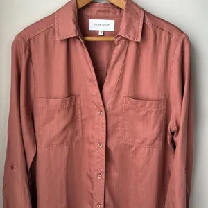 Dear John Denim Wistful Mauve Long Sleeve Button Avery Dress thumbnail 3