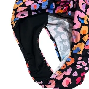 NEW Cupshe Multicolor Leopard Print V-Neck One Piece‎ Swimsuit Slimming XL thumbnail 4