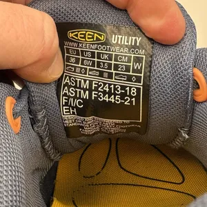 KEEN Utility Vista Energy‎ Sneakers Moonlight Blue/Cantaloupe Women's US 6 Wide thumbnail 8