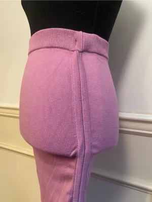 REVOLVE Lovers + Friends Lilac Purple Drawstring Midi Skirt Cinched Sides thumbnail 6