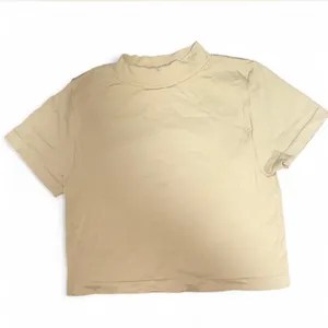 Tan mock neck t thumbnail 1