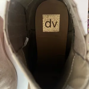 Dolce Vida for Target Tan/Brown Faux Suede Wedged Ankle Boots thumbnail 4