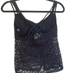 BONGO Black Lace Strappy Camisole thumbnail 2