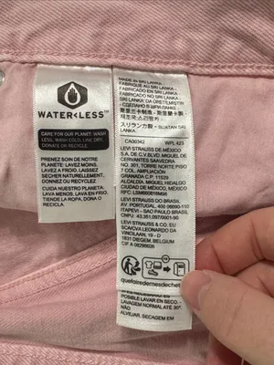 Levi’s 501 Original Fit Pink Rigid Denim High Rise Jean Cutoff Shorts size 30 thumbnail 10