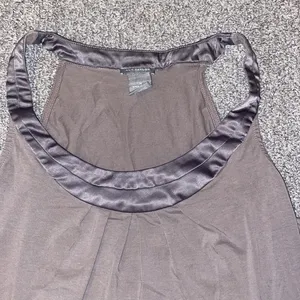 Ann Taylor Grey sleeveless Tank Top thumbnail 3