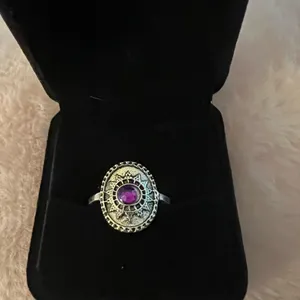 Women’s Stainless Steel Silver Bohemian Style Ring Size 8 thumbnail 1