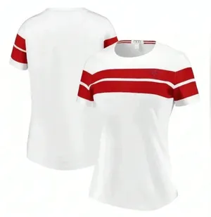 NWT‎ Atlanta Falcons WEAR By Erin Andrews Women's T-Shirt - White NFL thumbnail 1
