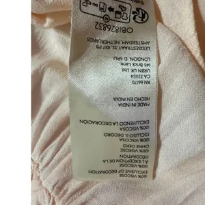 Free People Smocked in Time‎ Romantic Billowy Peach Pink Ethereal Top Sz Small thumbnail 9