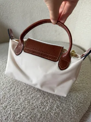 Longchamp Mini Le Pliage Bag Paper color thumbnail 2