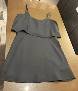 Abercrombie & Fitch Black Layered Cami Dress thumbnail 1