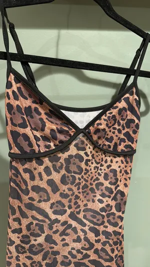 Cheetah Shein Dress Bodycon thumbnail 3