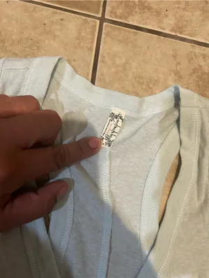 Free People Mint V-Neck Cropped Tank thumbnail 4