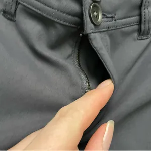 prAna Halle Pant Cargo Convertible Roll Up Stretch Zion Travel Hiking Grey Coal thumbnail 5