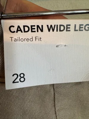 AG Caden Wide-Leg Pants Taupe 28 NWT thumbnail 4