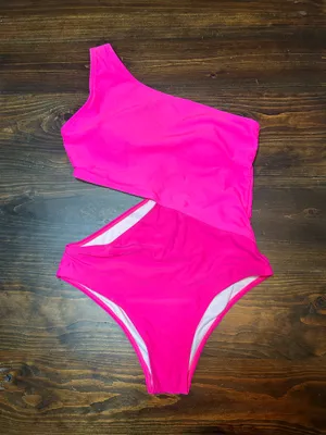 Amazon Pink Monokini thumbnail 1