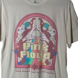 Pink Floyd Short Sleeve Crew Neck Short Sleeve Graphic Music Band Tee Sz M thumbnail 3