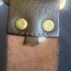 Lucky Brand Embroidered Cream and Brown Belt thumbnail 3