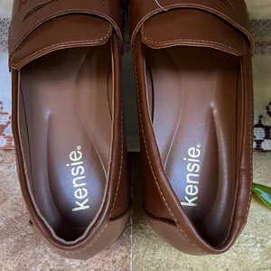 NEW Kensie Women’s Brown Cognac Slip-On Gitty Penny Low Heel Loafers Size 8.5 thumbnail 3
