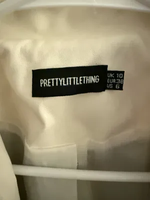Pretty Little Thing Leather Blazer thumbnail 3