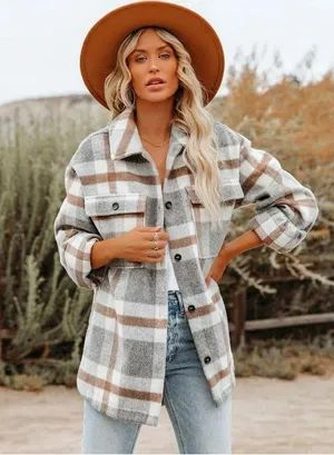 FORE Plaid Button thumbnail 1