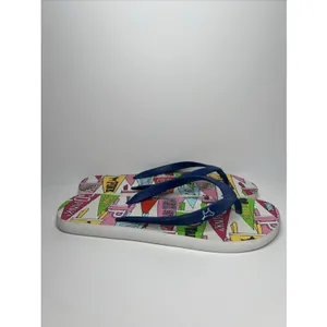 Victoria's Secret PINK Flip Flops Large Collegiate‎ Pennant Love Spirit New thumbnail 14