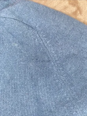 J. Crew mock turtleneck lambs Wool Periwinkle Light Blue Sweater thumbnail 3