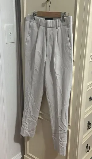 ASOS White Business Casual Pants thumbnail 2