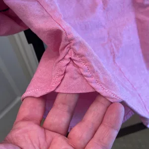 S Tommy Hilfiger pink button down oxford top blouse thumbnail 9