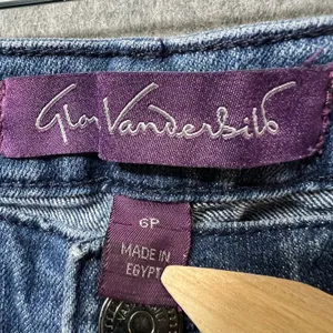 Gloria Vanderbilt Jeans Petite Dark Wash Denim Classic Fit‎ Size 6P thumbnail 9