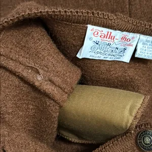 Vintage 60s Tally Ho 100% Wool Sweater Old Money Heritage Cottagecore Cabincore thumbnail 7