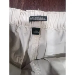 Wild Fable Beige Cargo Midi Skirt XXS Utility Pocket Back Slit thumbnail 5