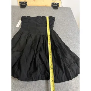 Princess Polly Rashida Strapless Mini Black Dress Size 8 NWT thumbnail 5