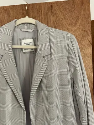 Abercrombie and fitch casual plaid blazer thumbnail 5