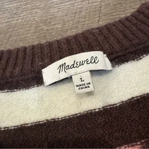 Madewell Striped Wool & Alpaca Blend Sweater thumbnail 2