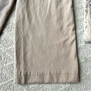 Everlane Draper Pleated Pant Khaki Ash Brown High Rise Wide Leg Size 8S thumbnail 10
