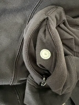 Lululemon Its Rulu Run Long Sleeve Hoodie Black 4 thumbnail 4