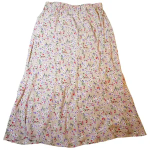 Carol Anderson Collection Vintage 90s Floral Maxi Skirt | Cottagecore Prairie thumbnail 3