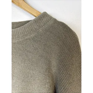 Free People Beach Women's green Pullover Sweater medium cropped streetwear NWT thumbnail 3