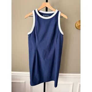 Beyond Yoga Outlines Dress Navy Large thumbnail 2
