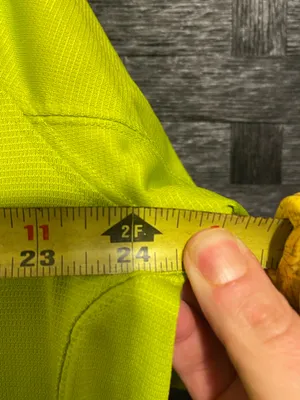 Men's Chaps Bright Lime Green Quarter Zip Polo Size Med Dress/Golf Shirt thumbnail 2
