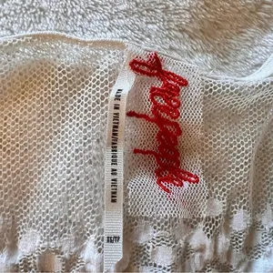 FREE PEOPLE‎ Cream Lace Oversized Short Size XS thumbnail 4